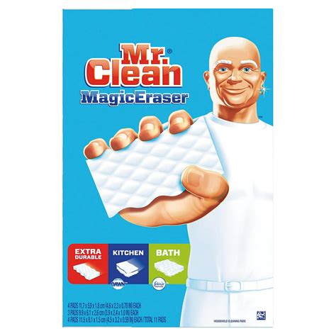 The Mr Clean Magic Cleaning Sponge 10 Pack: Ideal for Deep Cleaning Projects